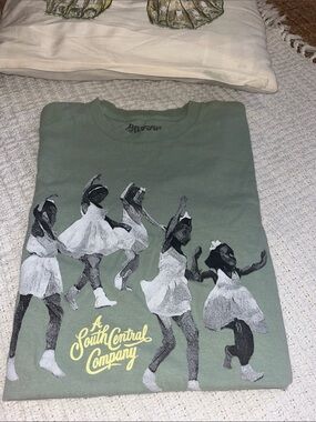 Bricks & Wood Sage Green little Dancers south central co. Graphic Tee